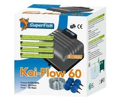 Superfish Superfish Luchtpomp Koi Flow 60 Professioneel Beluchtingsset