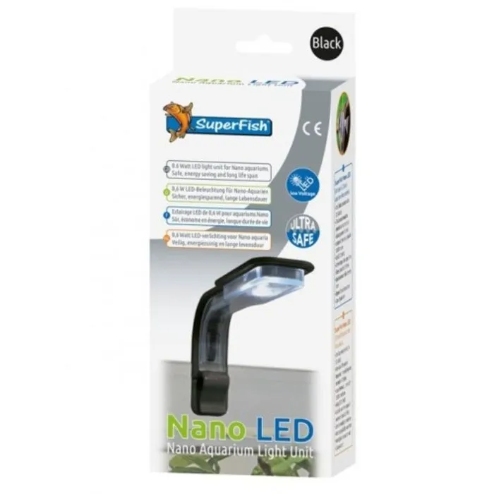 Superfish Superfish Nano LED zwart