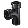 PP T-Stuk 88,5° 2x manchet/1x Spie 75 mm