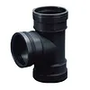 PP T-stuk 88,5° 3x Manchet 50 mm