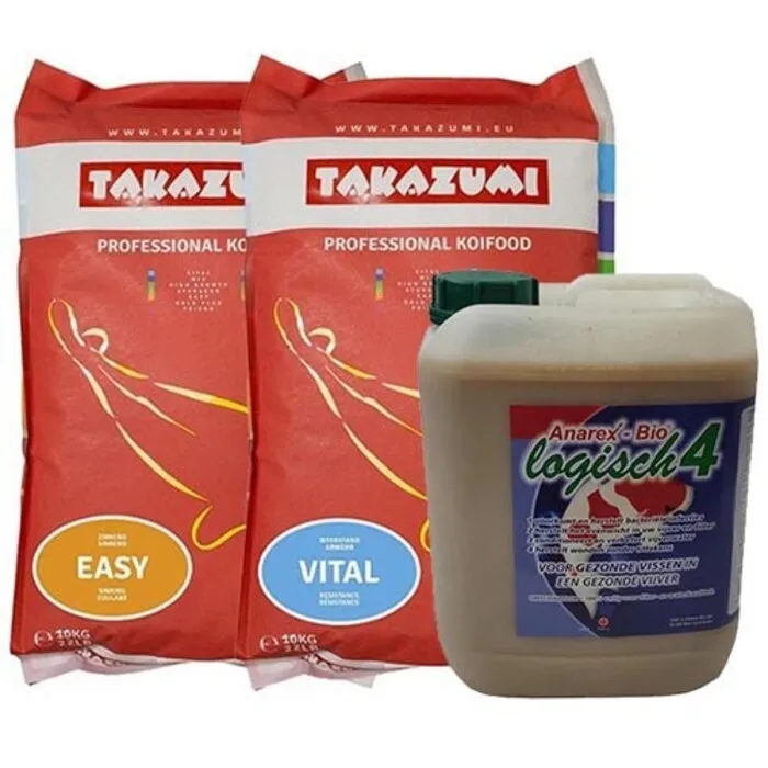 Takazumi Takazumi Easy 10 KG en Takazumi Vital 10 KG en Anarex Bio 5 ltr (actie)