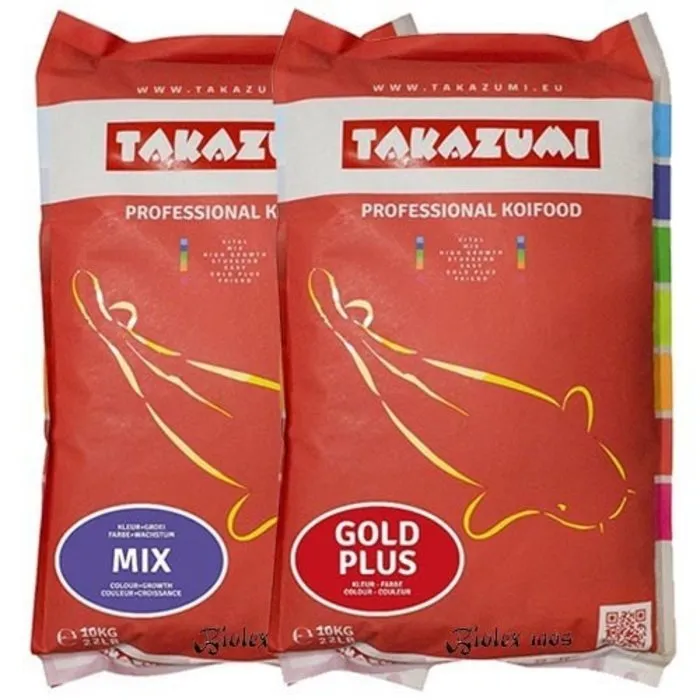 Takazumi Takazumi Gold 10 KG en Takazumi Mix 10 KG