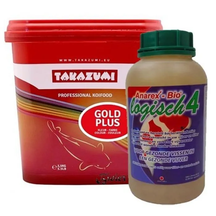 Takazumi Takazumi Gold Plus 2500 gram en Anarex Bio 1 ltr