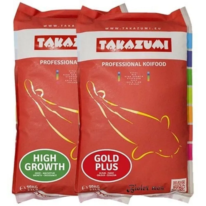 Takazumi Takazumi High Growth 10 KG en Takazumi Gold Plus 10 KG