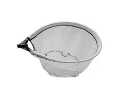 Merkloos Tele schepnet wit fijnmazig ovaal 40 cm excl. telescoopsteel