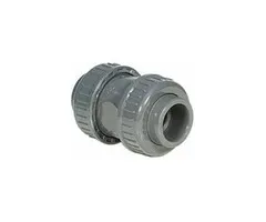 Terugslagklep PVC (Teflon) 40 mm
