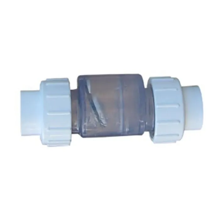 Terugslagklep veerloos 1 inch