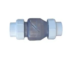 Terugslagklep veerloos 2"