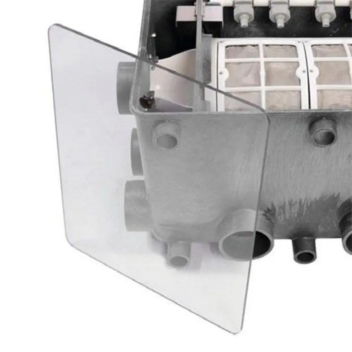 Aquaforte Transparante deksel Aquaforte Trommelfilter