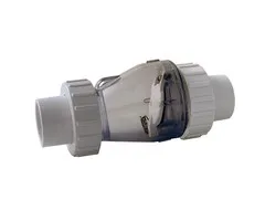 Valterra Valterra transparante terugslagklep 63 mm zonder veer