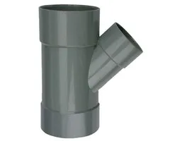 Verloop T-Stuk 45° 110 mm x 50 mm 3 x Mof