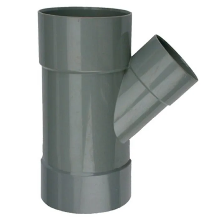 Verloop T-Stuk 45º 110x50 mm 3 x Mof