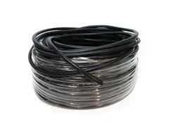 Zwarte PVC Luchtslang 4-7 mm 100 mtr