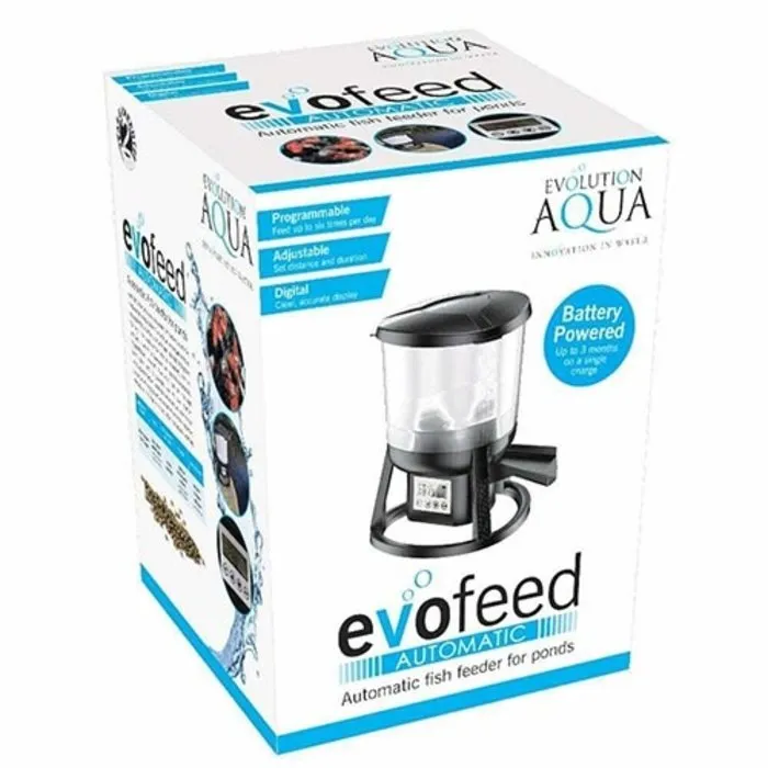 Evolution Aqua Evolution Aqua evoFeed Automatic Pond Fish Feeder