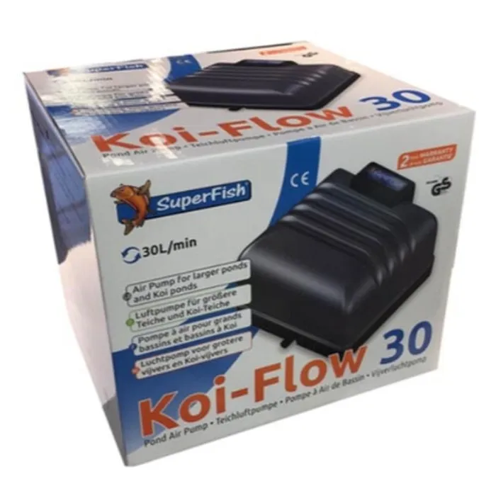 Superfish Superfish Luchtpomp Koi Flow 30 Professioneel Beluchtingsset