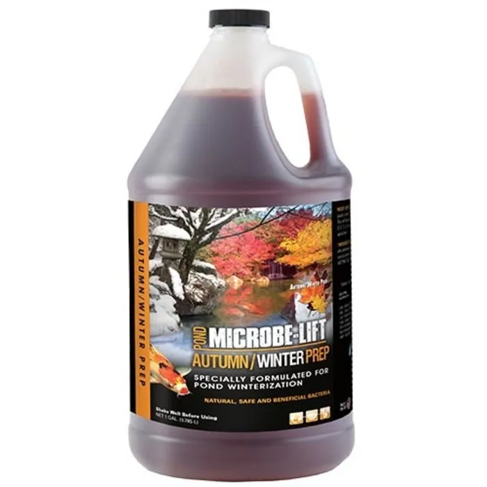 Microbe-Lift voor vijver, filter en waterbehandeling Microbe Lift Autumn/Winter Prep 4 Ltr. + 8 zakjes