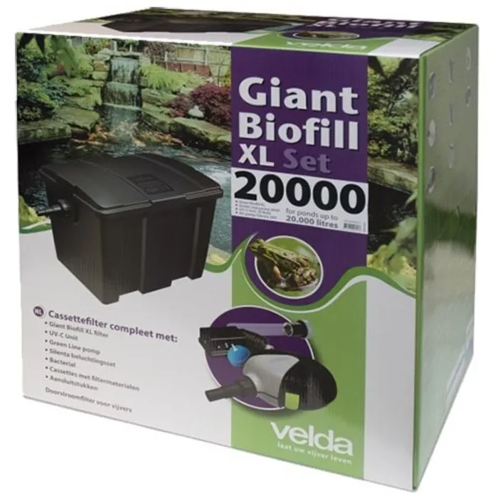 Velda Velda Giant Biofill XL Set 20000