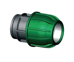 PP Klemkoppeling met binnendraad 32 mm x 1¼"