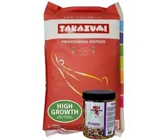 Takazumi Takazumi High Growth 10 KG + Koi Muesli 500 gram