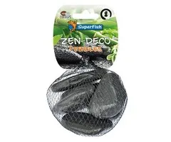 Superfish Superfish Zen Deco Pebble zwart M 5 stuks