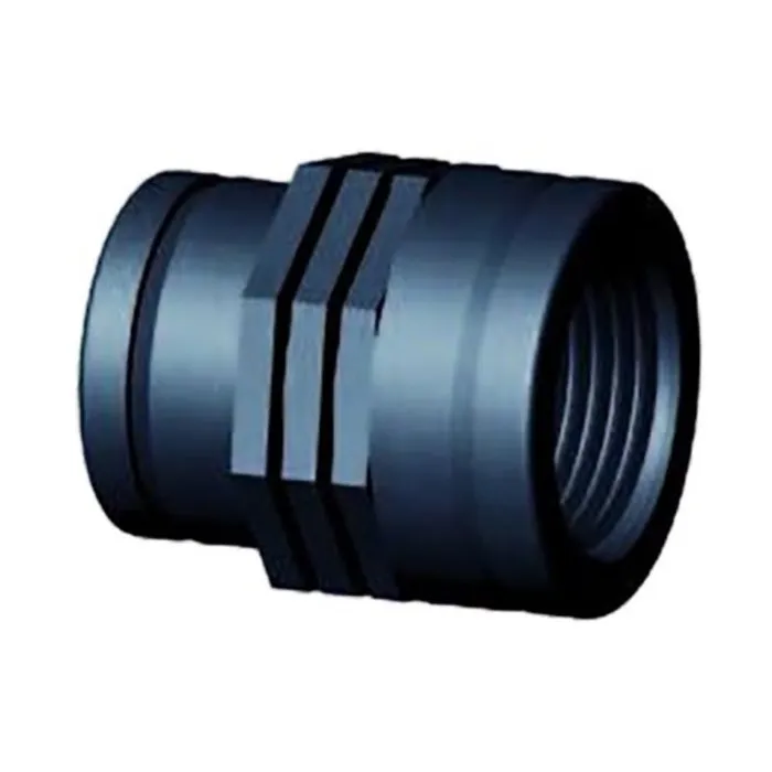 Merkloos Verloopsok 1" x ½" binnendraad PP