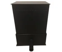 Trickle Filter Mini Zwart (Pijp)