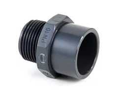 VDL PVC Puntstuk 50 mm x 63 mm x 2" buitendraad VDL