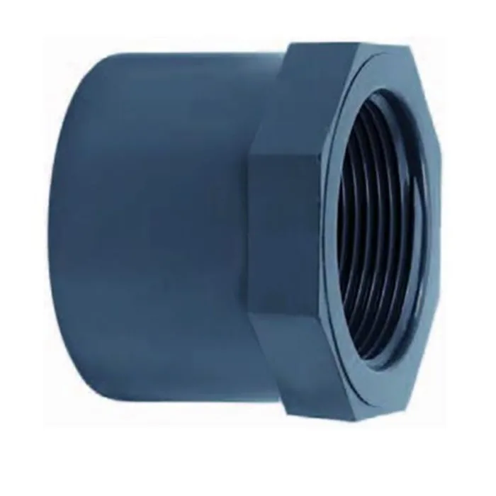 Effast PVC lijmring 32 mm x ½" Binnendraad (A)
