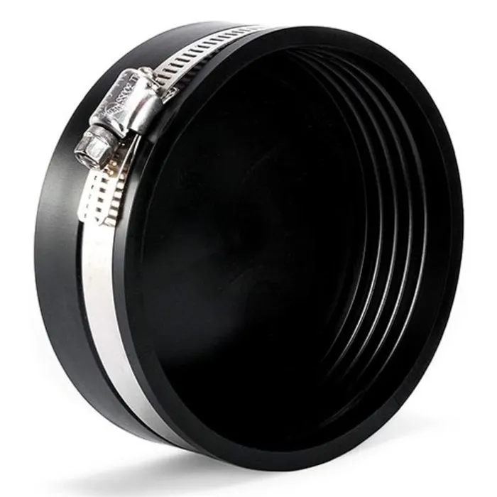 Rasterbuis 110 mm x Lengte 1 meter + Flexibele eindkap 110 mm