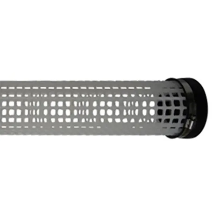 Rasterbuis 110 mm x Lengte 1 meter + Flexibele eindkap 110 mm