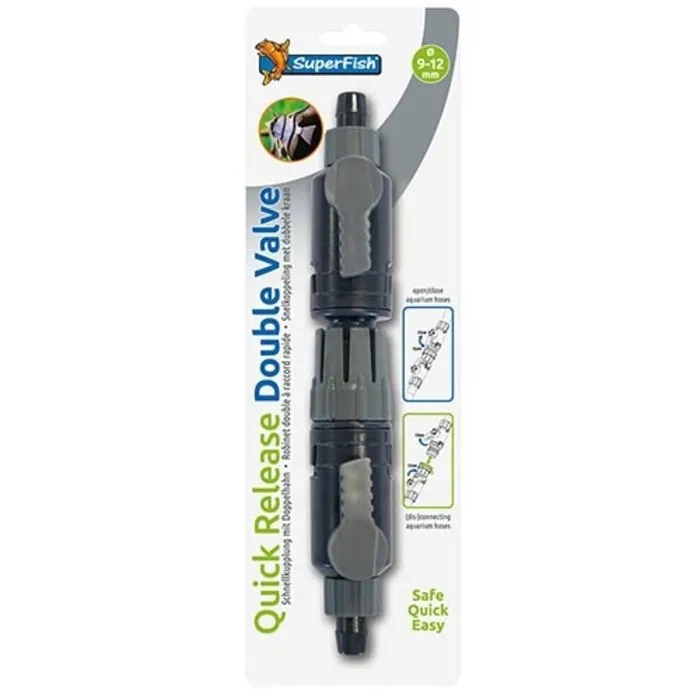 Superfish Superfish Dubbelkraan Snelkoppeling 9-12 mm