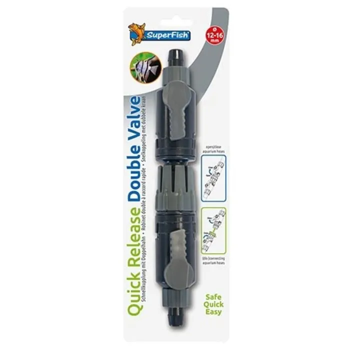 Superfish Superfish Dubbelkraan Snelkoppeling 12-16 mm