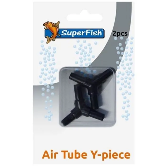 Superfish Superfish Luchtslang Y-Koppelstuk 4 mm - 2 stuks