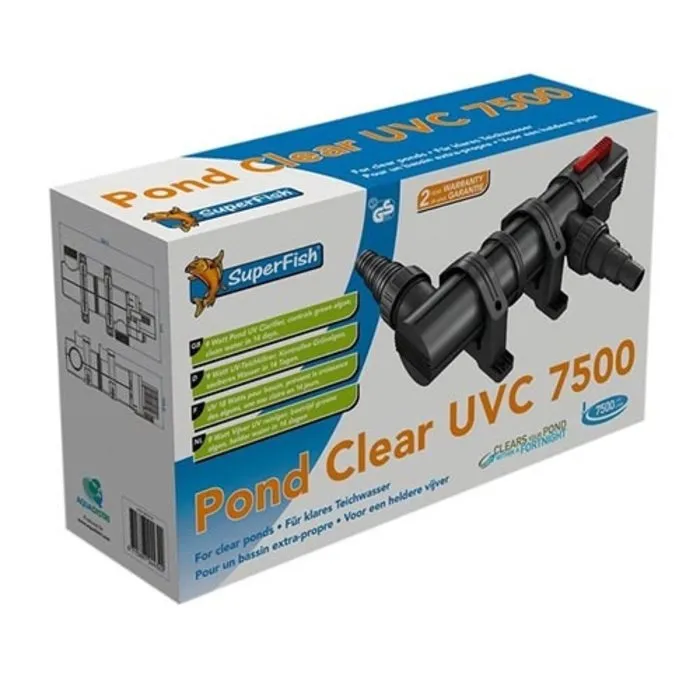 Superfish Superfish Pond Clear 7500 UVC 9 Watt
