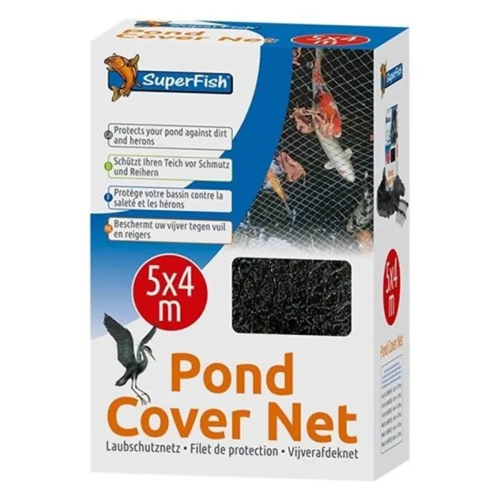 Superfish Superfish Vijverafdeknet 5x4 meter