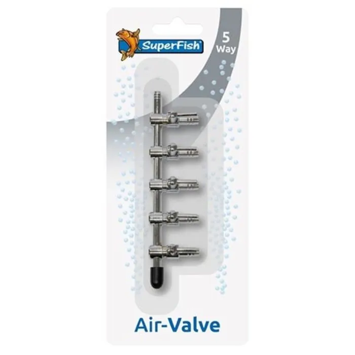 Superfish Superfish RVS Luchtkraan 5-Weg