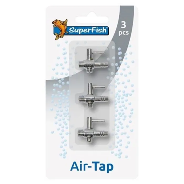 Superfish Superfish RVS Tap kraan 1-Weg blitser 3 st