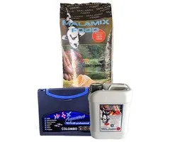 De Koidokter Malamix Food 10 KG en Malamix 17 2,5 Ltr en Colombo Testlab 6