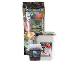 De Koidokter Malamix Food 10 KG en Malamix 17 5 Ltr en 3 ltr Zijderupsen