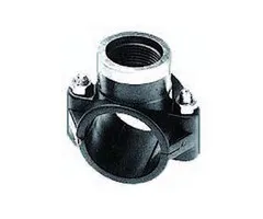 Aanboorzadel PP Met RVS verstevigingsring 50 mm x 3/4''