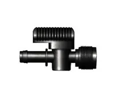 Merkloos Kraan ½" buitendraad x 13 mm tule