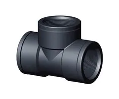 Merkloos PP T-stuk 1½" Binnendraad