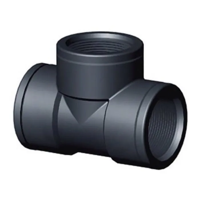 Merkloos PP T-stuk 2" Binnendraad