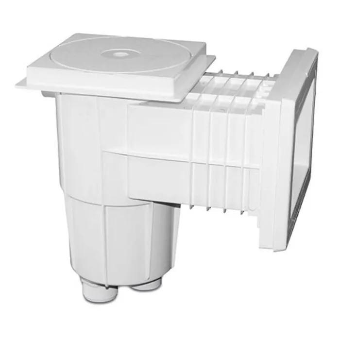 Mega Wandskimmer Groot (beton / foliewand) WIT