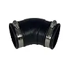 Air Aqua Flexibel Bocht 45 graden 63 mm