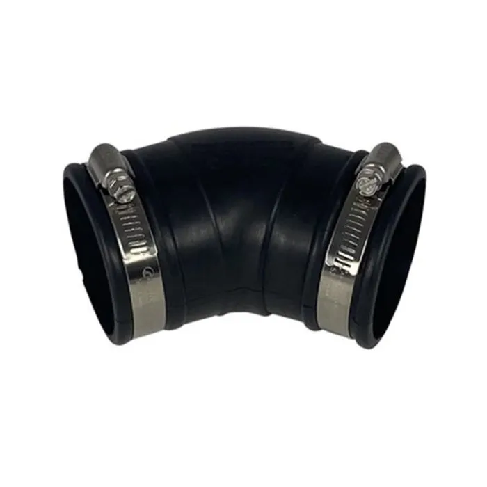 Air Aqua Flexibel Bocht 45 graden 63 mm