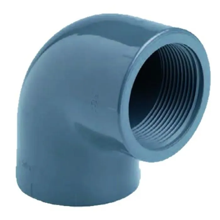 Effast PVC Knie Druk 90° 2 x Binnendraad ¾"