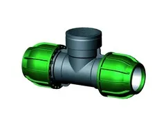 T-Stuk 90° met binnendraad 16 mm x ¾" x 16 mm