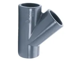 IBG PVC T-stuk Druk 45° 63 mm