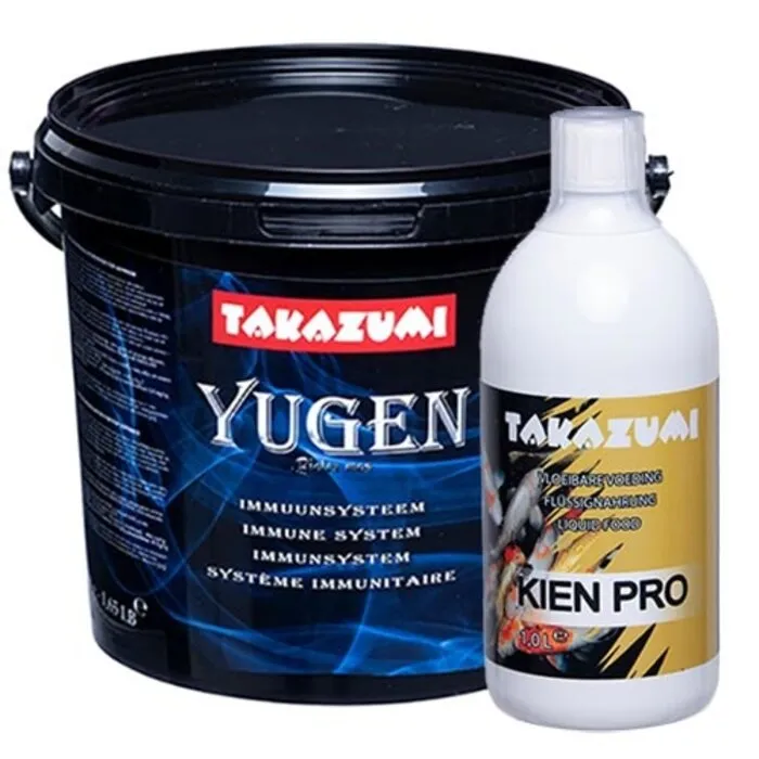 Takazumi Takazumi Yugen 750 gram en Takazumi Kien Pro 1 ltr (actie)